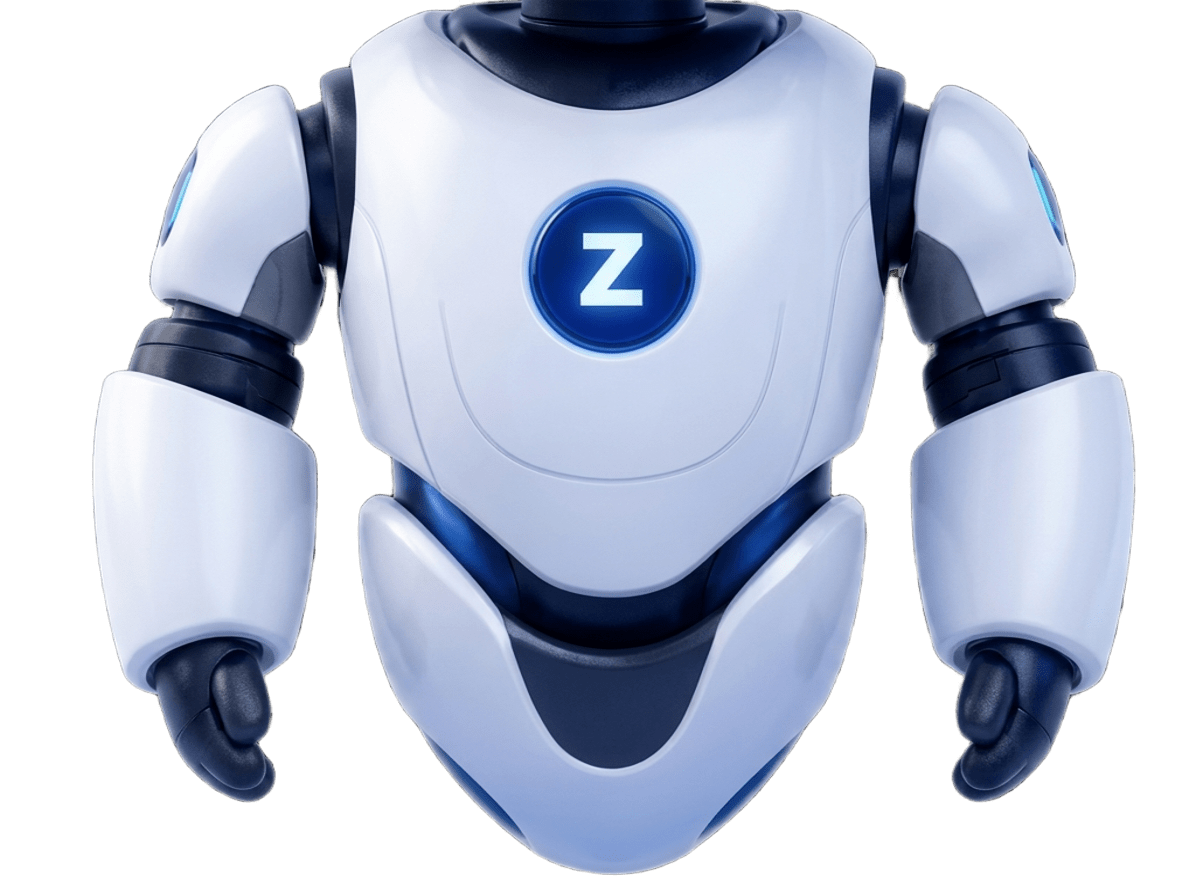 Zyro1 robot mascot